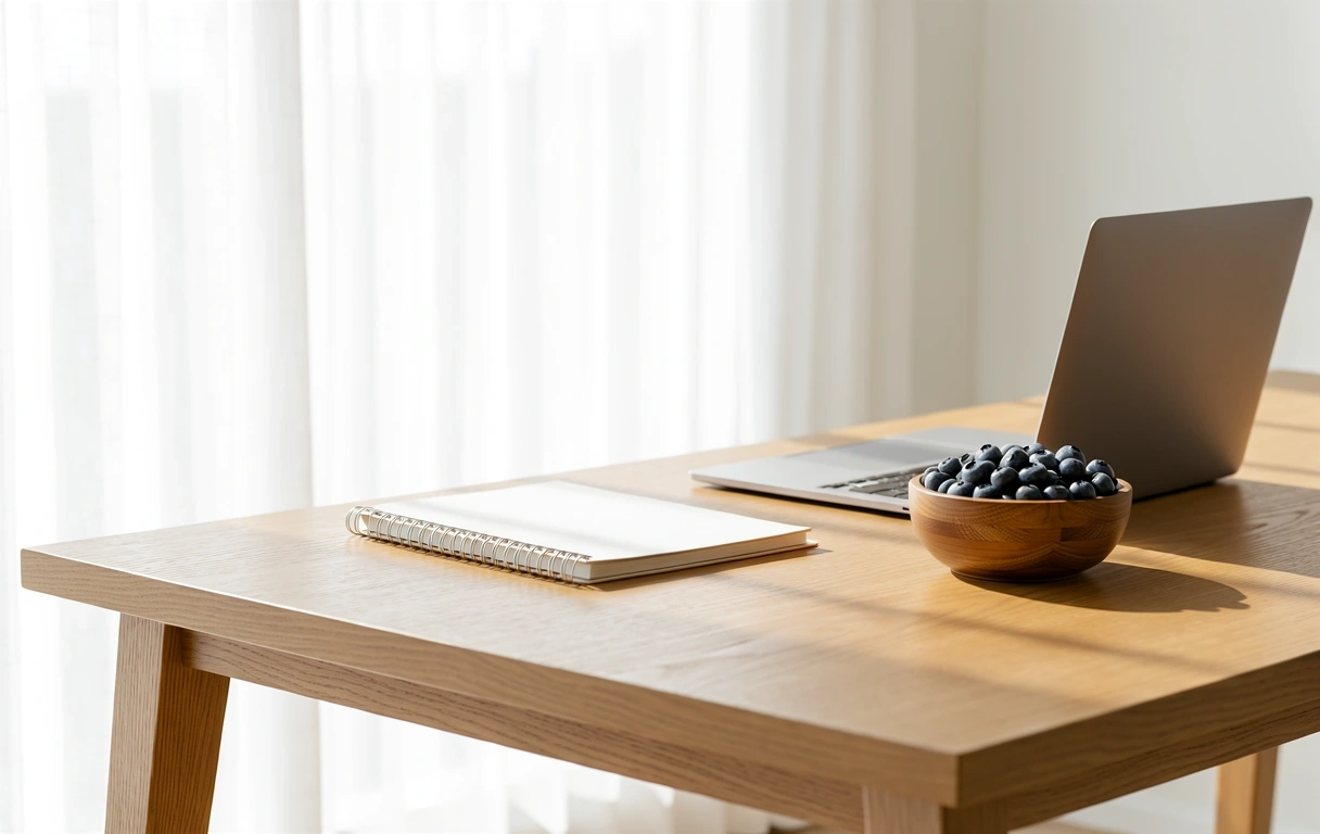 Arbeitsplatz für Online-Beratung